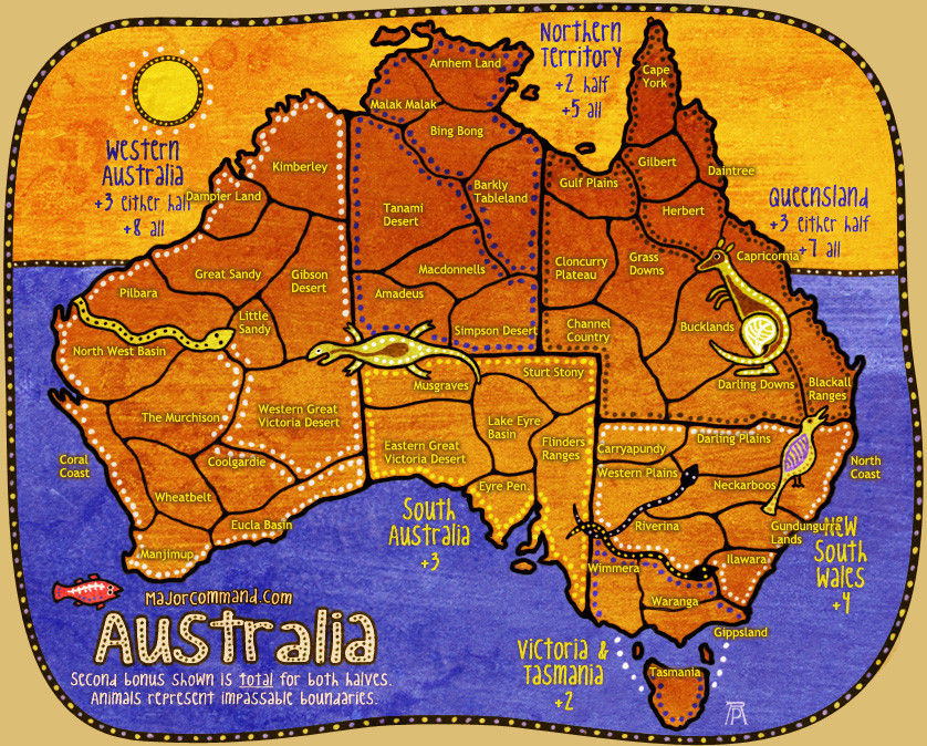 Jigsaw of Australia